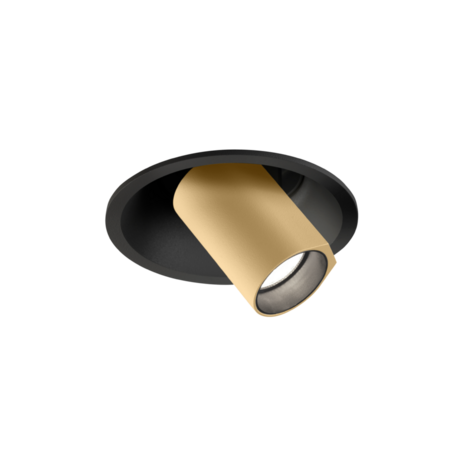 Bliek Round Petit 1.0 LED inbouwspot Wever & Ducre 