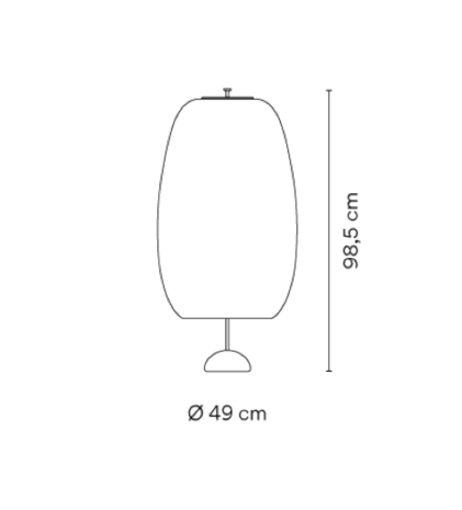 Closer 1714 portable vloerlamp Vibia 