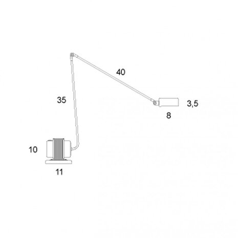 Daphine led tafellamp Lumina