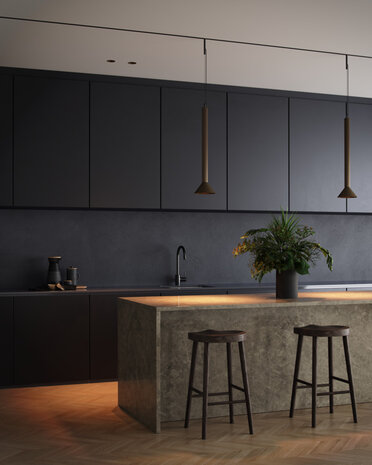 Thimble Recessed 70 1x trimless inbouwspot Modular