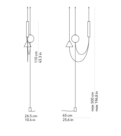 Mars Floor vloerlamp KDLN