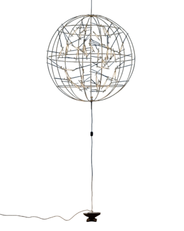P&ograve;ta 85 cm with anvil and plug hanglamp Catellani&Smith