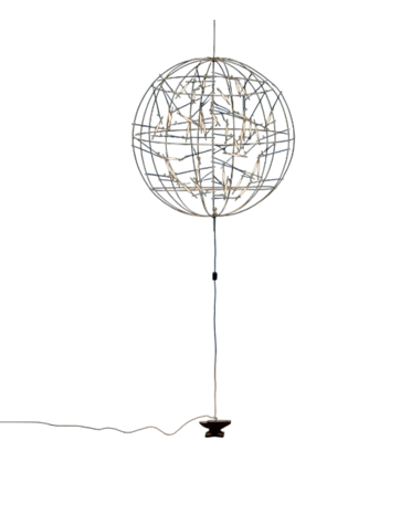 P&ograve;ta 50 cm with anvil and plug hanglamp Catellani&Smith