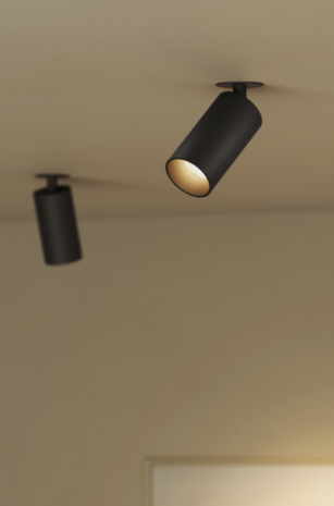 Nyto semi-recessed adjustable 30 1x inbouwspot Modular 