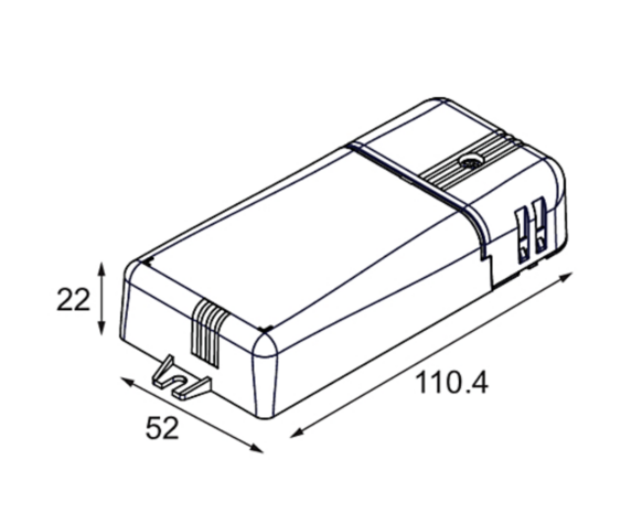 Nyto surface adjustable 30 square 2x inbouwspot Modular 