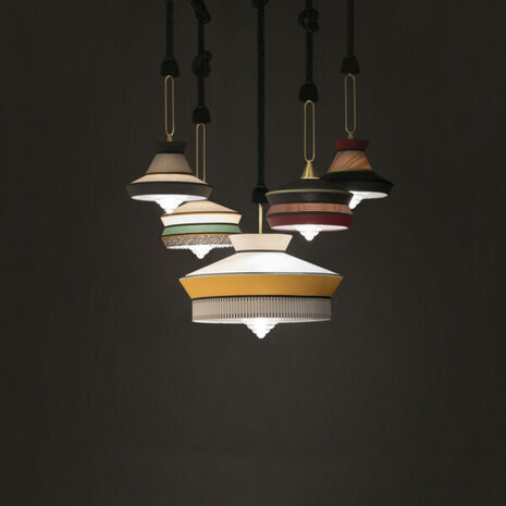 Calypso Guadaloupe hanglamp Contardi