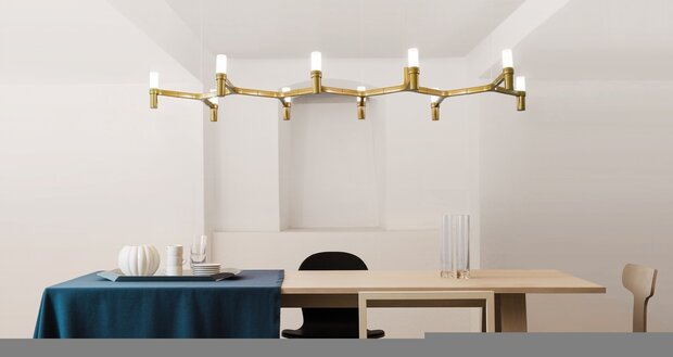 Crown plana linea hanglamp Nemo Lighting 