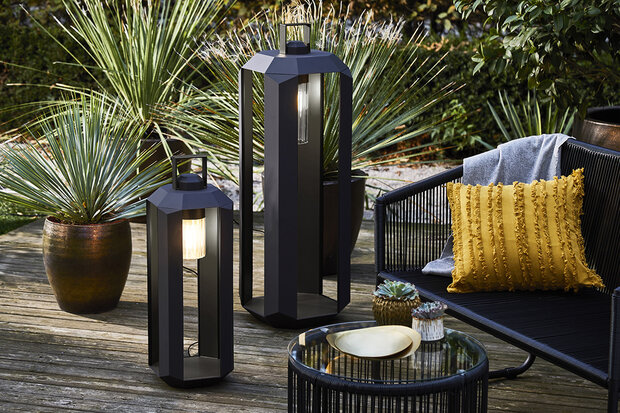 Cube wired small outdoor tafellamp Contardi