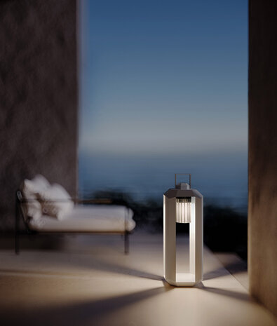 Cube wired large outdoor tafellamp Contardi