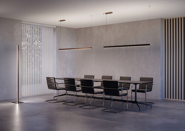 Fly suspension linear 120 cm hanglamp Contardi