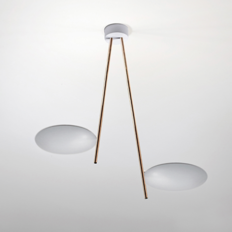 Lederam c2 plafondlamp Catellani&Smith