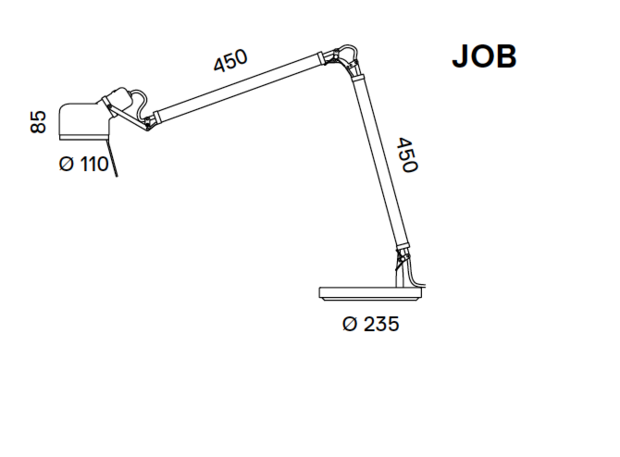 Job led tafellamp Serien Lighting 