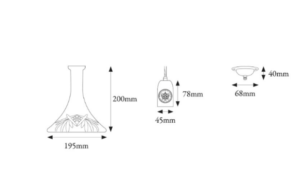 Tulip Decanterlight hanglamp Lee Broom 