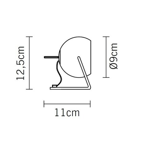 Beluga colour d57 tafellamp Fabbian 