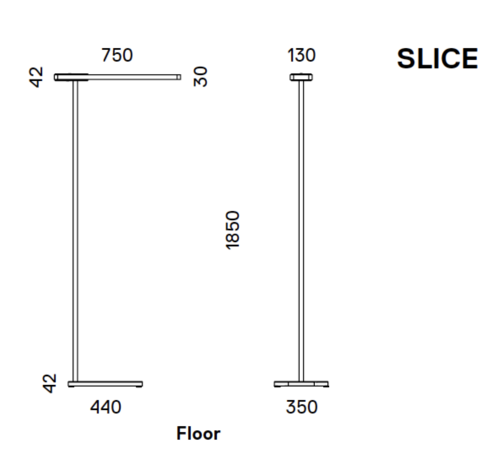 Slice vloerlamp Serien Lighting  