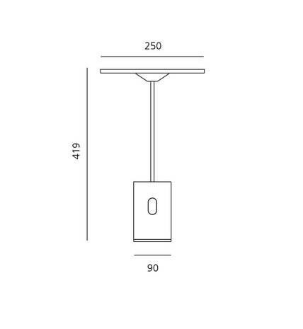 Sisifo tafellamp Artemide 