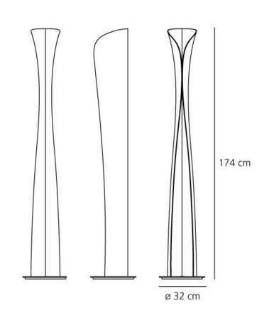 Cadmo led vloerlamp Artemide