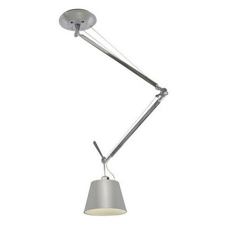 Peer lood Aanpassing Artemide - Tolomeo Sospensione Decentrata - hanglamp - Mooi Verlichting