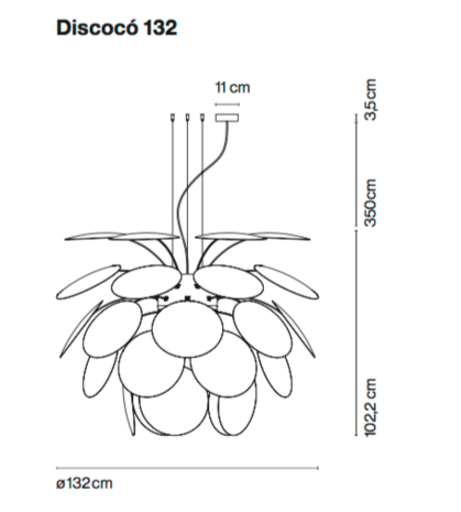 Discoco 132 hanglamp Marset