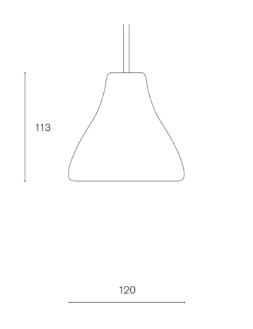 Bell w131 hanglamp Wästberg