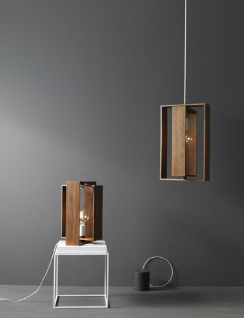 Frame Pendant walnut hanglamp CO Bankeryd