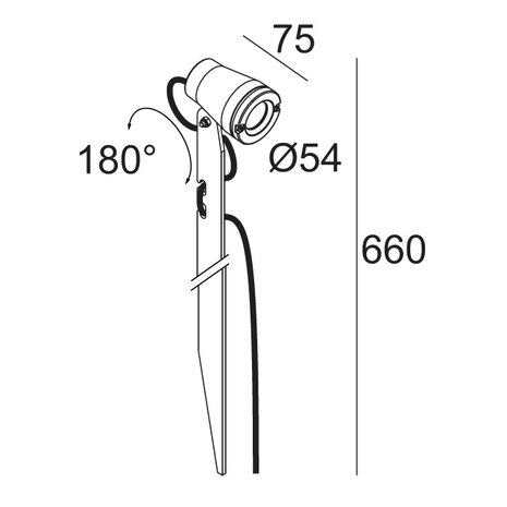  Kix m pin 93030 buitenlamp Deltalight