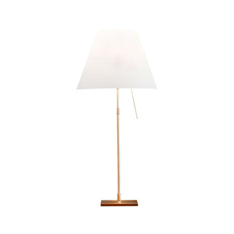 Costanza d13 brass dimbaar tafellamp Luceplan 