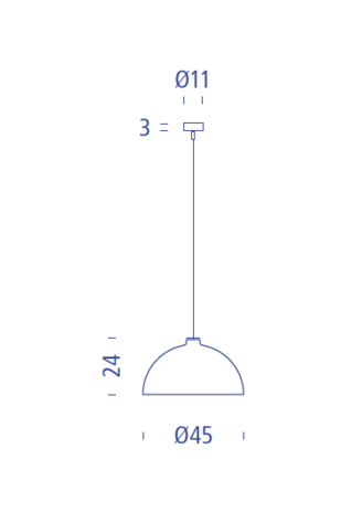 Coupole hanglamp Nemo Lighting - sale