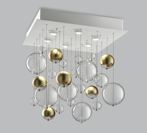 Bolero 100 plafondlamp Metal Lux