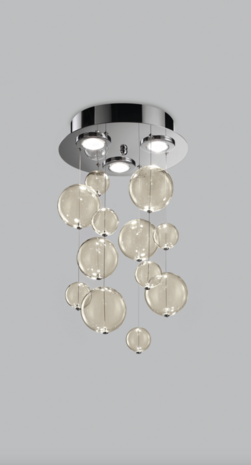 Bolero 30 plafondlamp Metal Lux