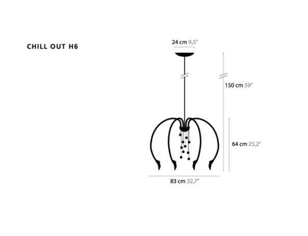 Chill out H6 hanglamp Ilfari