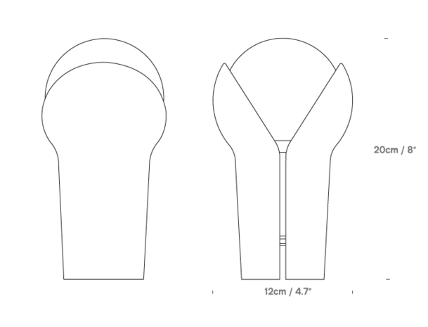 Bud portable tafellamp Innermost