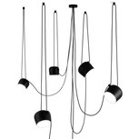 Aim sospensione 5 vlam led hanglamp Flos Aim sospensione 5 vlam led hanglamp Flos
