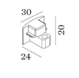 Track 1-Phase end cap - Wever & Ducre Track 1-Phase end cap - Wever & Ducre