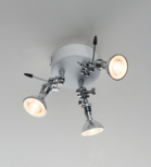 Baionetta 3 led plafondlamp Disegnoluce Baionetta 3 led plafondlamp Disegnoluce