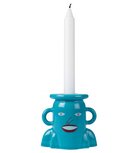 Blue Pablo Candle Holder Kandelaar Bosa Ceramiche
