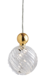 Uva l crystal swirl hanglamp Ebb & Flow