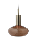 Gambi brons glas model hanglamp Eno Studio - sale Gambi brons glas model hanglamp Eno Studio - sale
