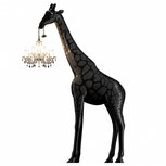 Giraffe in love M indoor vloerlamp Qeeboo