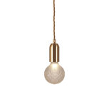 Frosted Crystal Bulb & Pendant hanglamp Lee Broom 