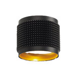 Orbit Punk led black-gold wandlamp Deltalight 