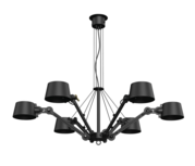 Bolt chandelier 6 arm hanglamp Tonone 