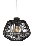 Madagascar rattan black hanglamp Good & Mojo 