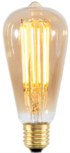 LED bulb filament/E27 dimmable, elongated  Good & Mojo 