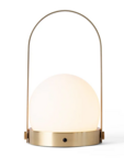 Carrie brushed brass portable tafellamp Audo