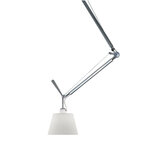 Tolomeo decentrata suspension aluminium hanglamp Artemide