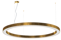 Silver ring 180 cm hanglamp Panzeri