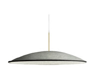 Phi Acoustic mat brass hanglamp Panzeri