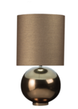 Milano 1 bol 50 cm golden brons tafellamp Stout 