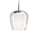 Bilia Ø 18 cm 230V Pendant White hanglamp Zafferano 